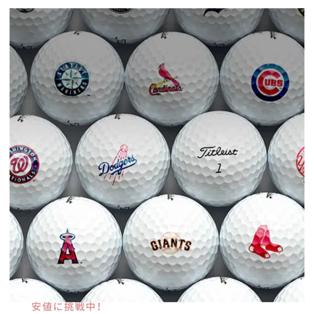 MLB 規定サイズ チームロゴ ゴルフボール 3個 ニューヨーク メッツ  公式ライセンス Team Golf MLB Regulation Size Golf Balls, 3 Pack New York Mets 7