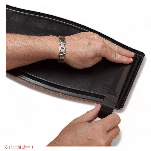 ゴリラヘビーデューティ、超長距離両面テープ、1インチ x 120インチ、黒 Gorilla Heavy Duty, Extra Long Double Sided Mounting Tape, 1" x 120", Black 3