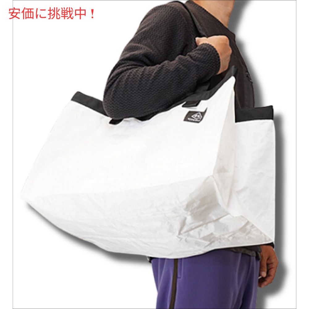 ハイパーライトマウンテンギア GOATトートバッグ ホワイト 70L Hyperlite Mountain Gear G.O.A.T. Tote Bag White 70L 6