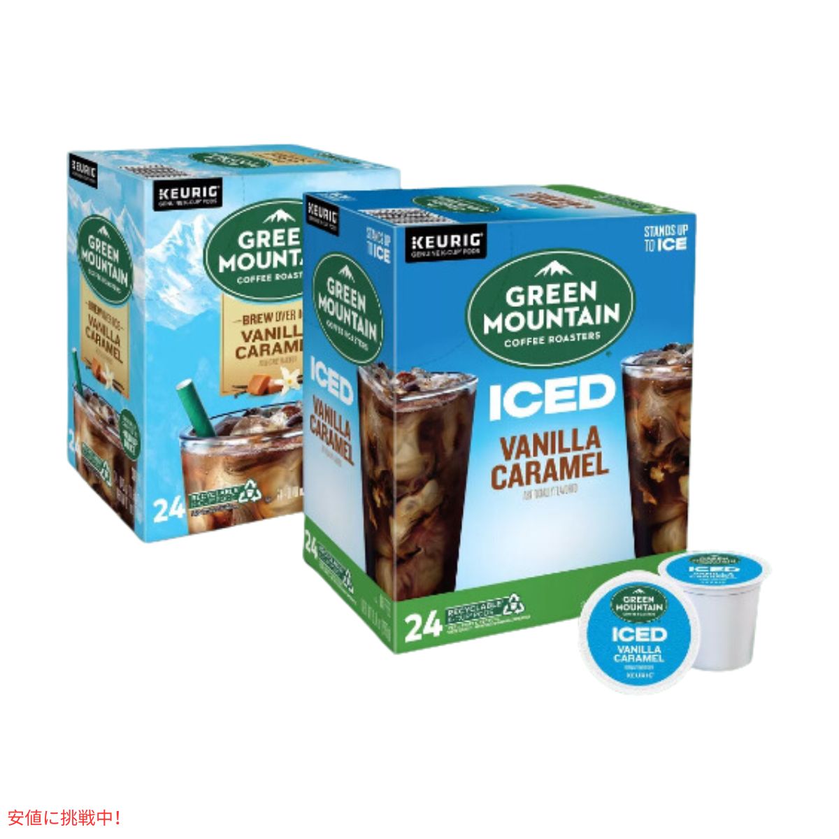 キューリグ Kカップ グリーンマウンテンコーヒー バニラキャラメルコーヒー 24個入り Keurig Green Mountain Coffee Vanilla Caramel Coffee K-Cup 24ct 2