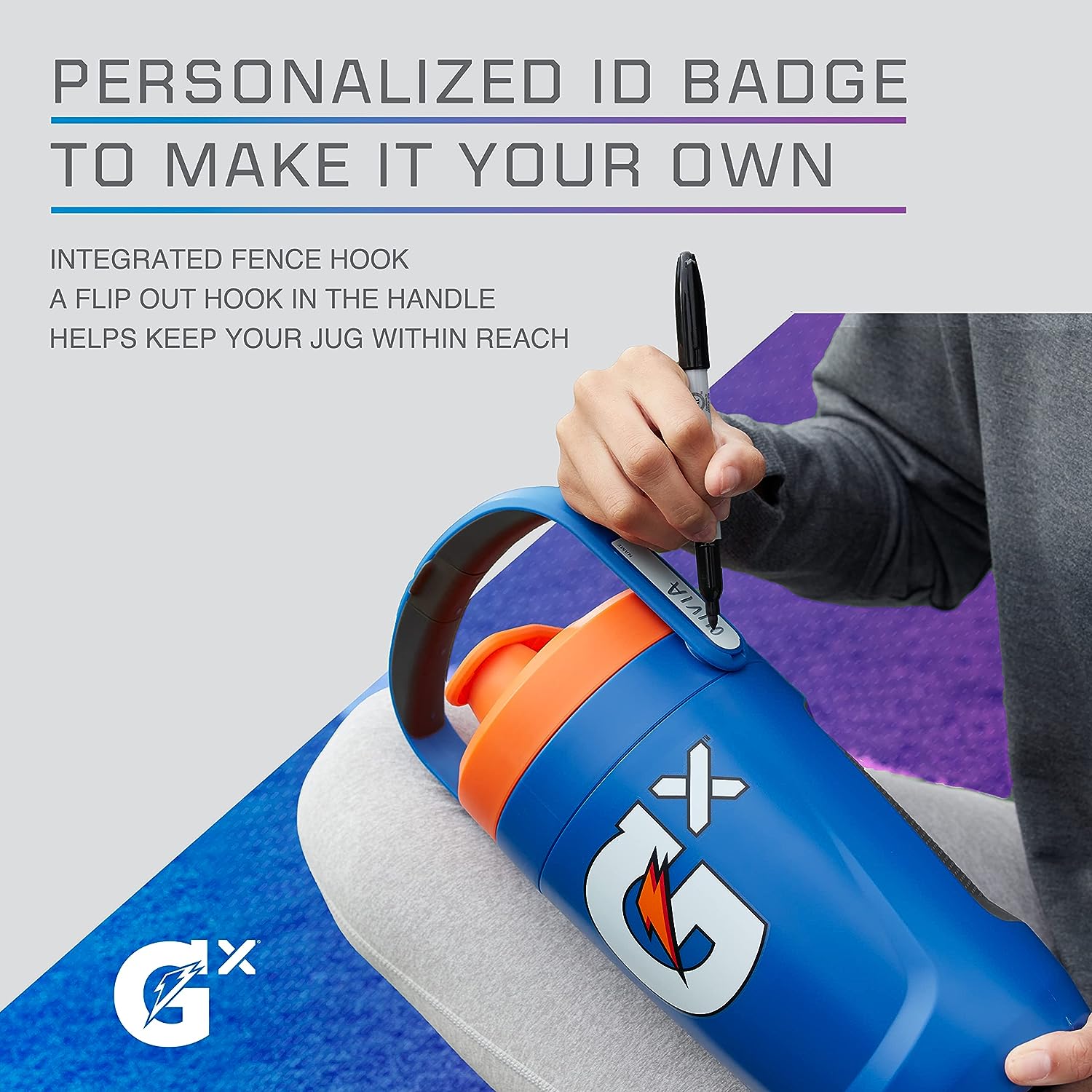 Gatorade ゲータレード Gx パフォーマンス ジャグ 水筒 [ホワイト] 1.89L / Gx Performance Jug [White] 64oz 2