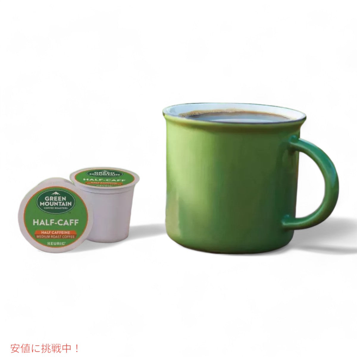 キューリグ Kカップ グリーンマウンテン ハーフカフェ 24個 KEURIG Green Mountain K-cup Half Caff 24ct 4