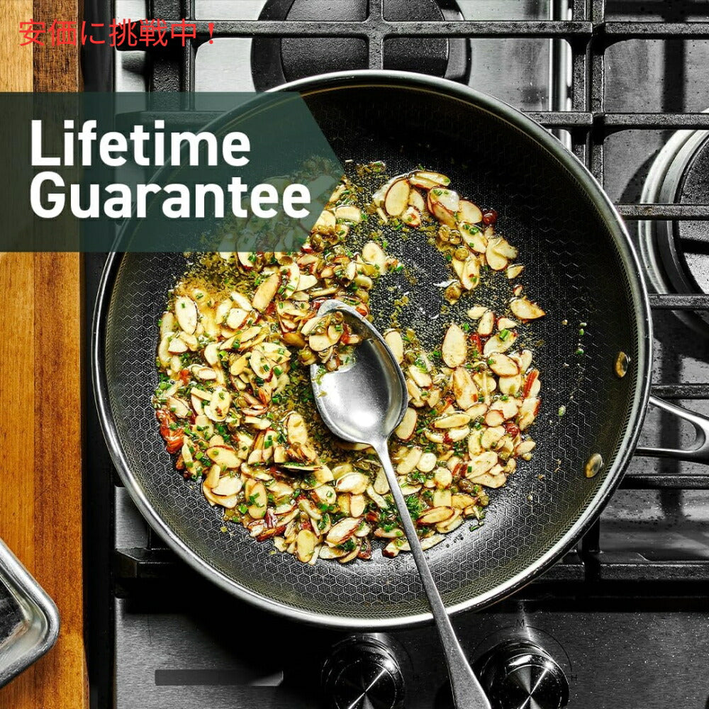 HexClad ヘキスクラッド ハイブリッドノンスティックフライパン Hybrid Nonstick Frying Pan 8-Inch 6