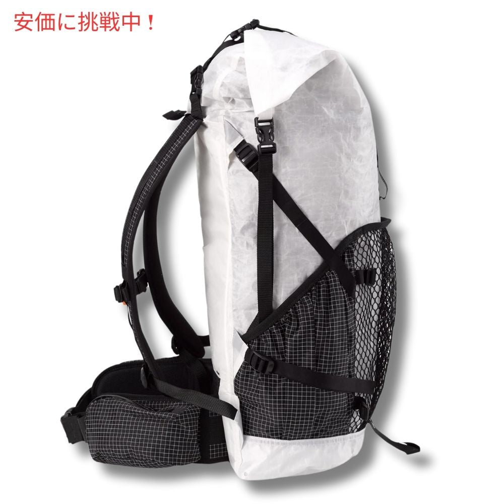 ハイパーライト マウンテン ギア JUNCTION 40 トール ホワイト バックパック Hyperlite Mountain Gear JUNCTION 40 Tall White Backpack 3