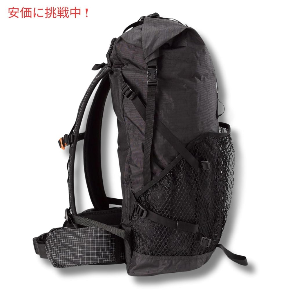 ハイパーライトマウンテンギア ウィンドライダー40 小型 ブラック バックパック Hyperlite Mountain Gear WINDRIDER 40 Small Black Backpack 3