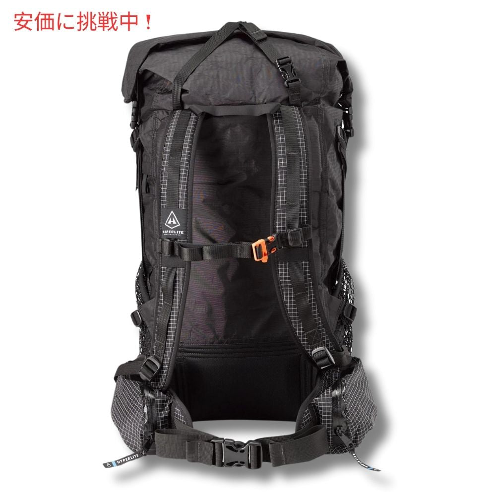 ハイパーライトマウンテンギア ウィンドライダー40 小型 ブラック バックパック Hyperlite Mountain Gear WINDRIDER 40 Small Black Backpack 4