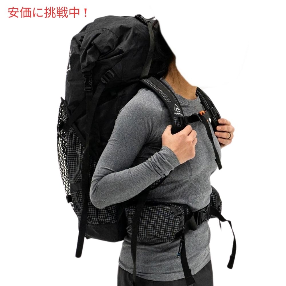 ハイパーライト マウンテン ギア JUNCTION 55 トール ブラック バックパック Hyperlite Mountain Gear JUNCTION 55 Tall Black Backpack 7