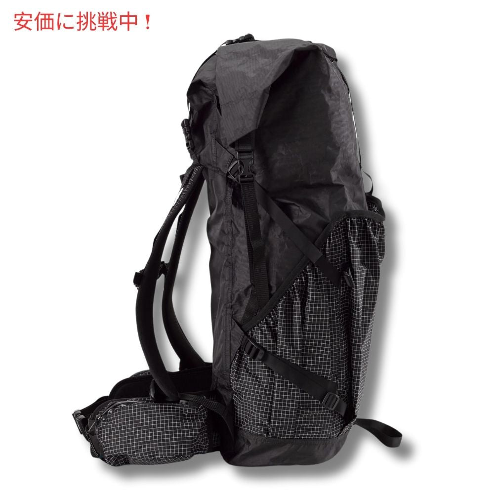 ハイパーライトマウンテンギア サウスウェスト55 ミディアム ブラック バックパック Hyperlite Mountain Gear Southwest 55 Medium Black Backpack 3