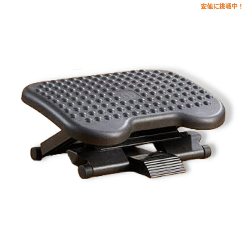 HUANUO フットレスト 高さ・角度調節可能  お家 オフィス デスクワーク Adjustable Under Desk Footrest for Home Office 1