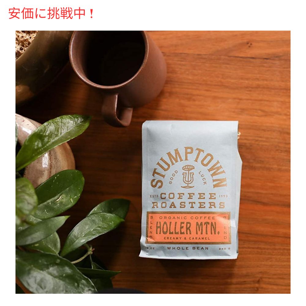 Stumptown スタンプタウン ホールビーン ミディアムロースト ホラーマウンテン 18オンス Medium Roast Whole Bean Coffee Holler Mountain 18oz 6