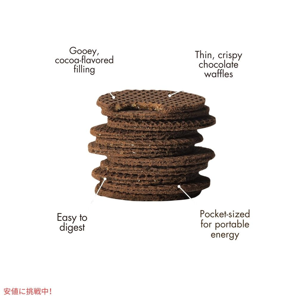ハニースティンガーワッフル チョコレート 16枚入り Honey Stinger Organic Chocolate Waffle 16.96oz/Box of 16 4