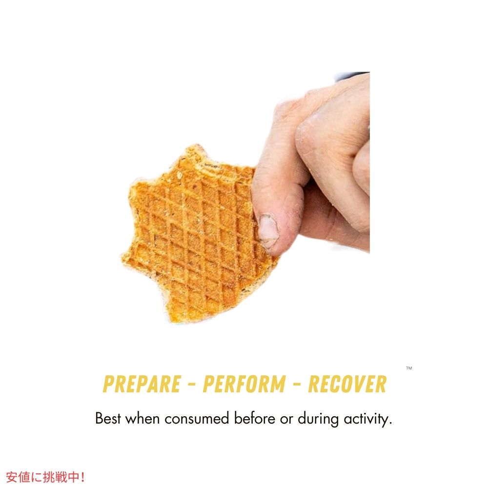 ハニースティンガー ミニワッフル バニラ 1袋 Honey Stinger Organic Mini Vanilla Waffles 5.3oz 6
