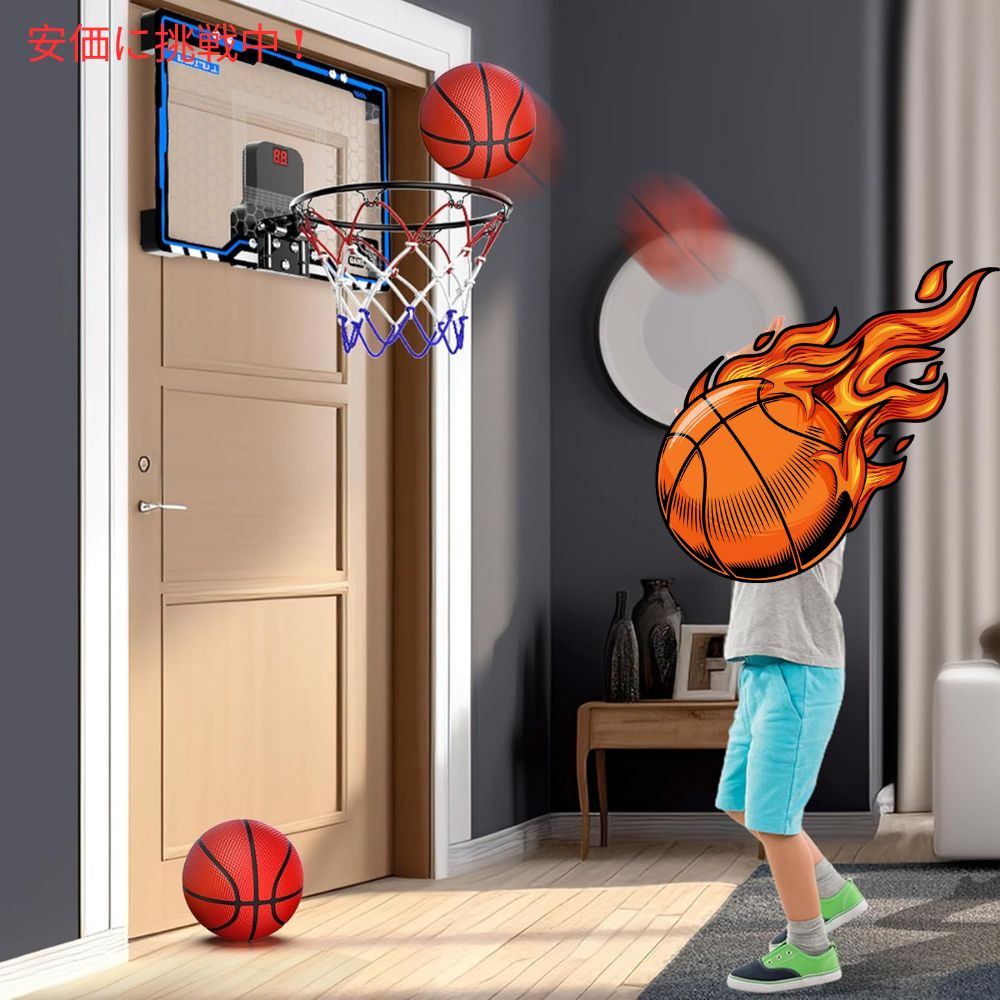 HopeRock ホープロック 室内用バスケットボールフープ キッズ向け Indoor Basketball Hoop for Kids 6