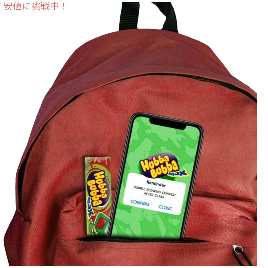 Hubba Bubba ハバババ マックス ストロベリー スイカ バブルガム 12個 Max Strawberry Watermelon Flavor bubble gum 6
