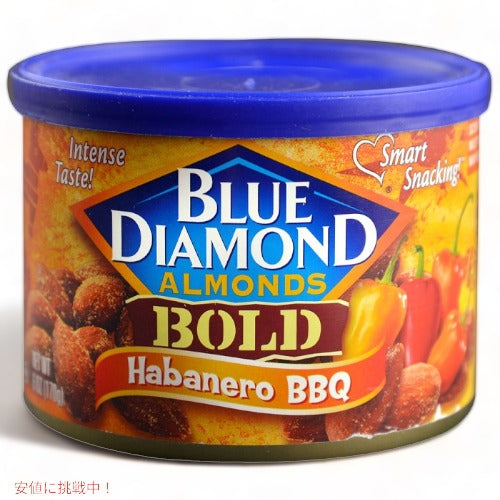 ブルーダイアモンド アーモンド（Habanero BBQ）ハバネロ バーベキュー Blue Diamond Almonds 170g / 6oz 1