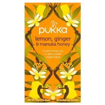 Pukka(パッカ) Lemon, ginger & manuka honey Tea 20bags　レモンジンジャー＆マヌカハニー　20袋 1