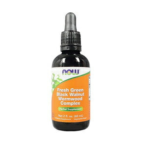 NOW　Fresh Green Black Walnut Wormwood Complex 2oz/60ml #4982　ナウ　フレッシュ グリーン ブラック ウォールナッツ ワームウッド コンプレックス, 2 fl oz (60 ml) 1