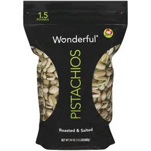 ワンダフル ピスタチオ ローストソルト味 680g 　Wonderful Pistachios Roasted & Salted 1.5LBS 1