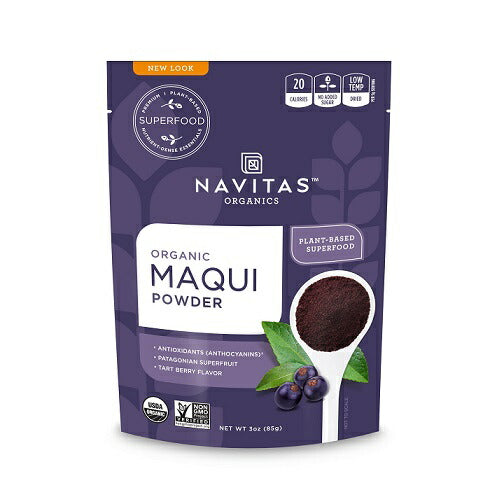 お取り寄せ【ナビタスナチュラルズ】ロー・マキベリーパウダー 85ｇ Navitas Naturals MAQUI POWDER 1