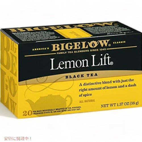 BIGELOW TEA ビゲローティ　レモンリフトティー　6箱　（20ティーバック×6箱セット） 1