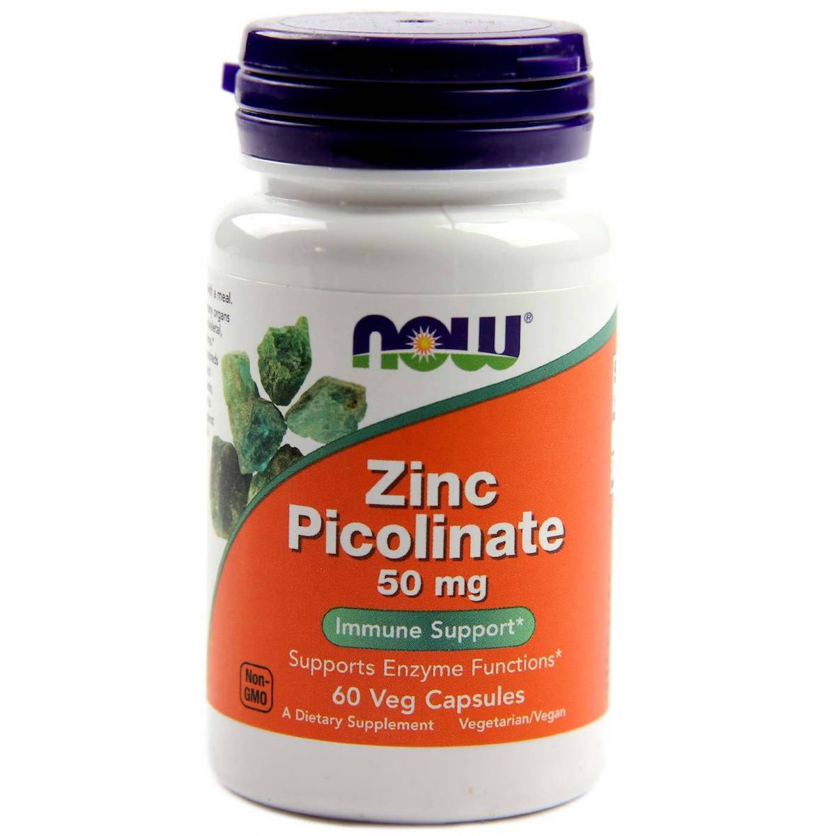 NOW 1550# Zinc Picolinate 50mg 60VCAPS / ナウフーズ 亜鉛 高吸収タイプ ピコリン酸亜鉛 50mg 60粒 1