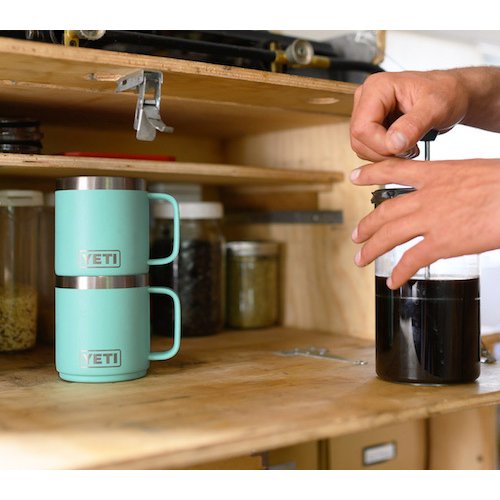 YETI Rambler 10 oz Stackable Mug With Magslider Lid / イエティ ランブラー 10oz スタッカブルマグ マグスライダー蓋付き 保冷 保温 [グラナイトグレー] 6