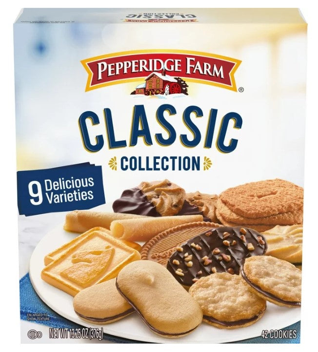 Pepperidge Farm Cookies Classic Collection, 9 Cookie Varieties, 13.25 oz. 1