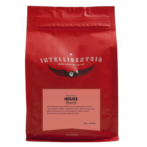 Intelligentsia House Blend Medium Roast Whole Bean Coffee  インテリジェンシア コーヒー ハウスミディアムロースト ホールビーン 豆 12oz / 340g 1