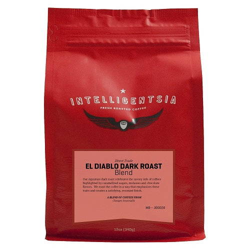 Intelligentsia El Diablo Dark Roast Whole Bean Coffee  インテリジェンシア コーヒー エアディアブロ ブレンド ミディアムロースト ホールビーン 豆 12oz / 340g 1