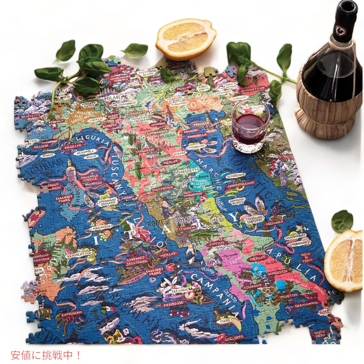 イタリアワイン ジグソーパズル 1000ピース Italy Wine Puzzle1000 Piece Puzzle 5