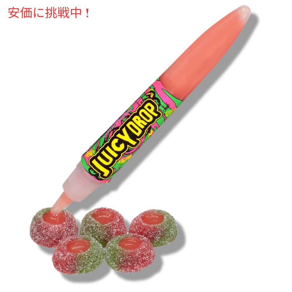 Juicy Drop ジューシードロップ 甘いキャンディ＆酸っぱいジェルペン アソートフレーバー 16個セット Sweet Candy & Sour Gel Pen Assorted Flavors 16packs 3