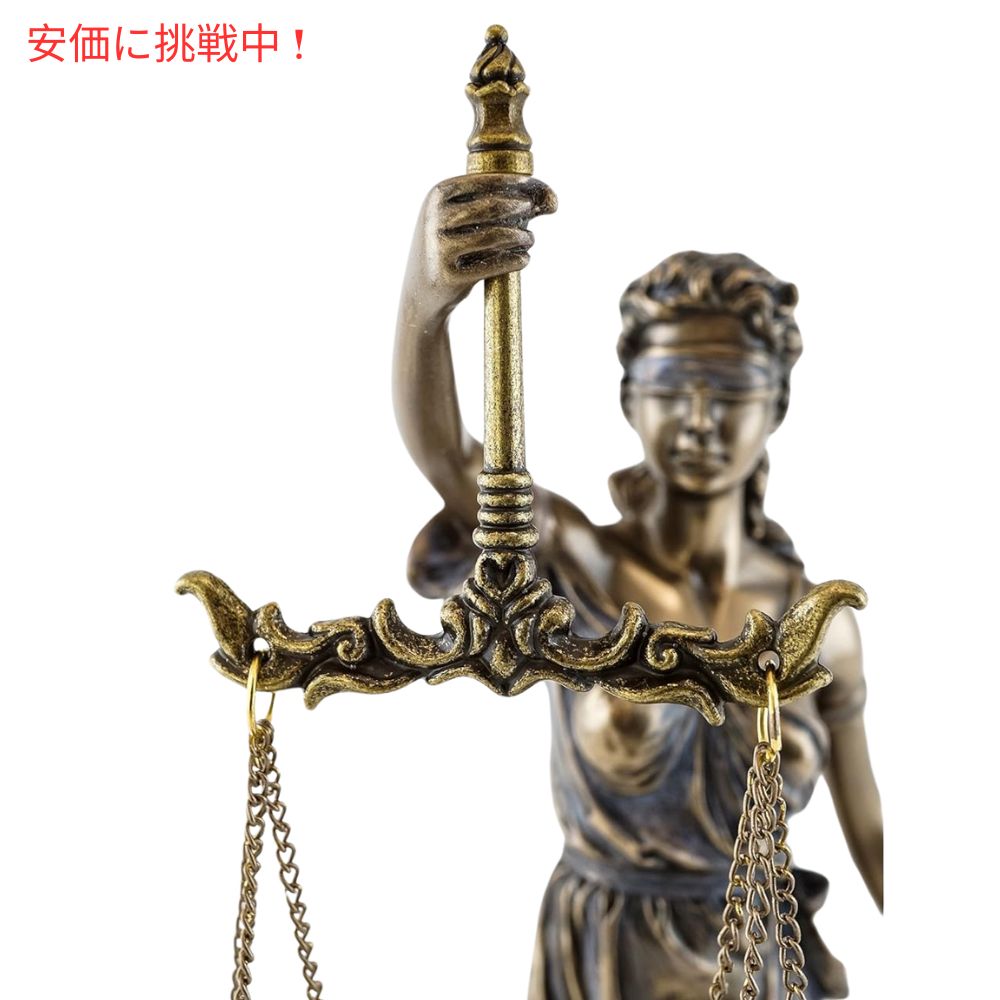 ブロンズ仕上げ 正義の女神 ジャスティスの彫像 Justice Statue Sculpture Bronze Finish Lady ップコレクション Top Collection 4
