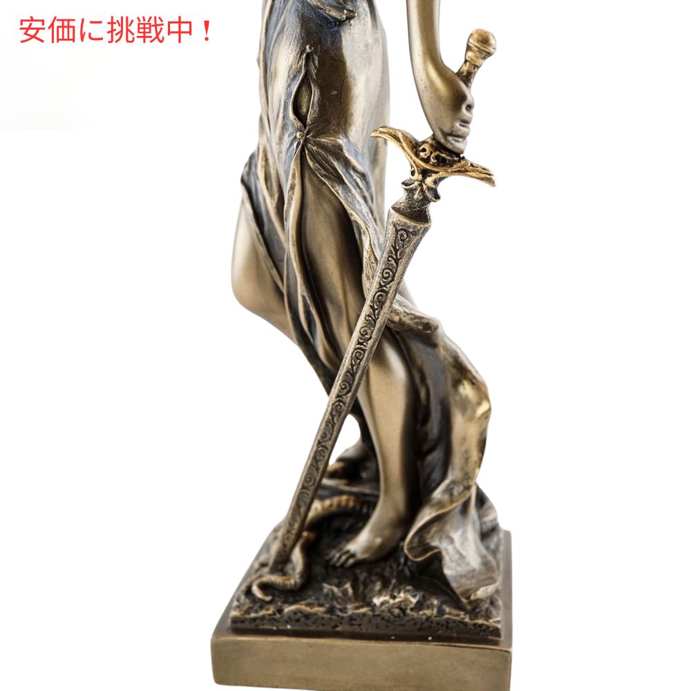 ブロンズ仕上げ 正義の女神 ジャスティスの彫像 Justice Statue Sculpture Bronze Finish Lady ップコレクション Top Collection 6