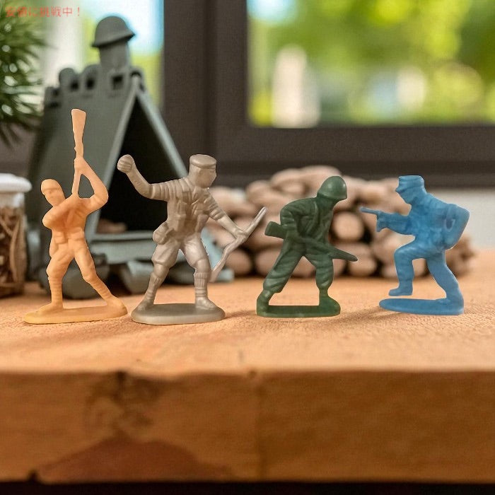Liberty Imports アーミーメン おもちゃの兵士 ミリタリーアクションフィギュアセット 200個入り Army Men Military Action Figures Set 4