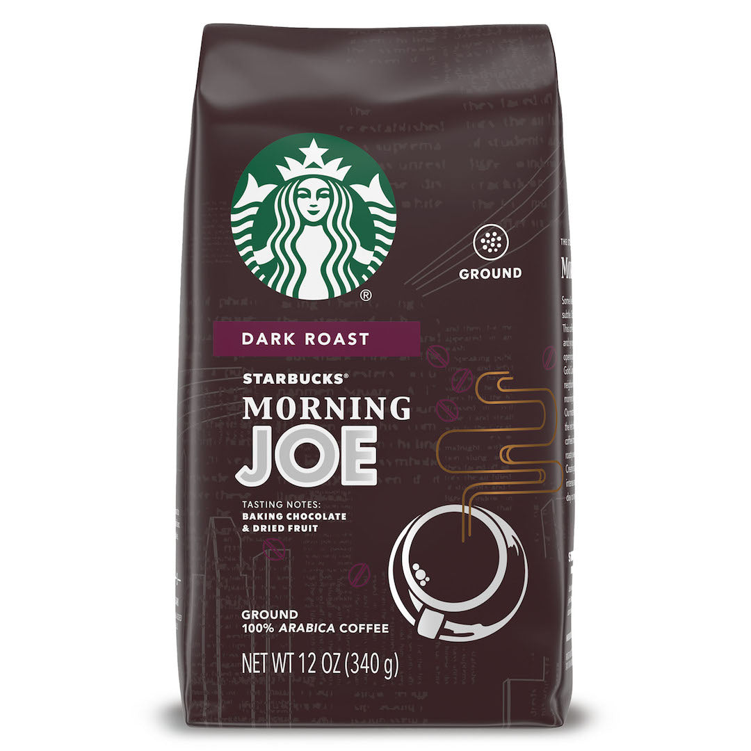 Starbucks Dark Roast Ground Coffee, Morning Joe / スターバックス 1