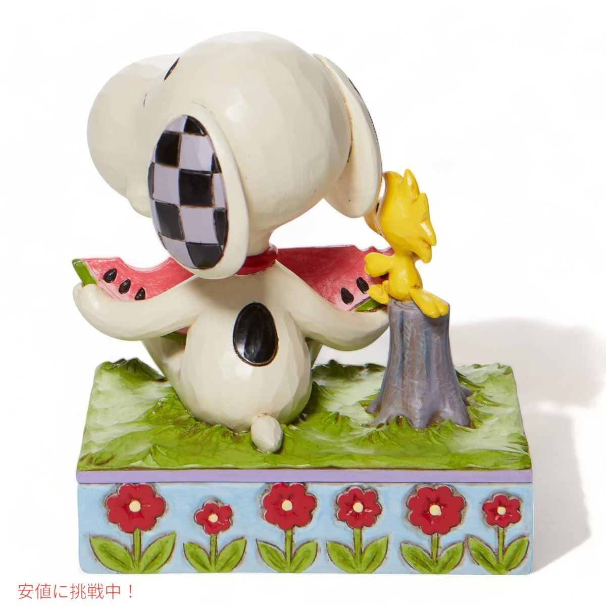 エネスコ ジム・ショア コレクション スヌーピー ＆ ウッドストック A Summer Snack 約11.7センチ 置物 飾り インテリア Enesco Jim Shore Peanuts Snoopy 2