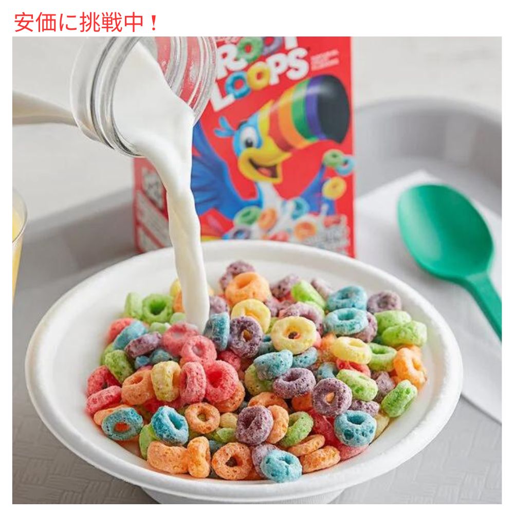 Kellogg's ケロッグのフルーツループス 252g (8.9oz) Froot Loops 6