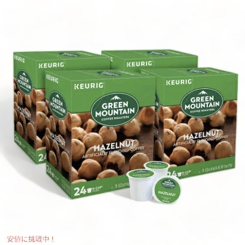 キューリグ Kカップ グリーンマウンテン ヘーゼルナッツ 90個　KEURIG  Green Mountain Coffee Hazelnut Blend K-cups, 90-Count 1