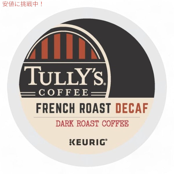 キューリグ Kカップ タリーズコーヒーフレンチロースト デカフェ 96個　KEURIG  Tully's French Roast Decaf K-cups, 96-Count 2