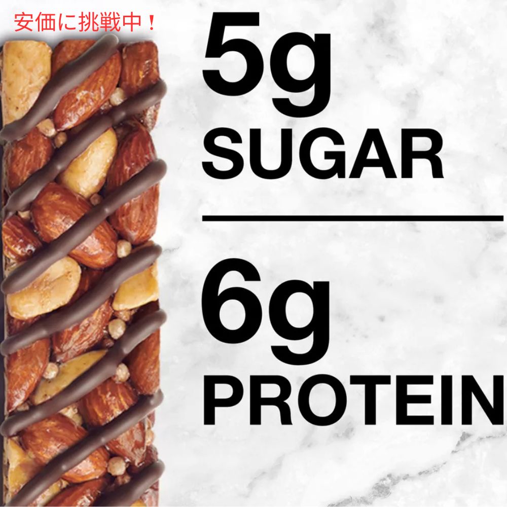 KIND カインド ダークチョコレートナッツ＆シーソルト ナッツバー 6本入り プロテインバー Dark Chocolate Nuts & Sea Salt 6 Bars 4