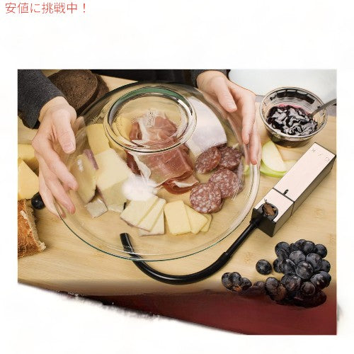 カクテル スモーカー 燻製 キット インフューザー  飲み物や食べ物兼用 Cocktail Smoker Kit Indoor Drink & Food Infuser 3