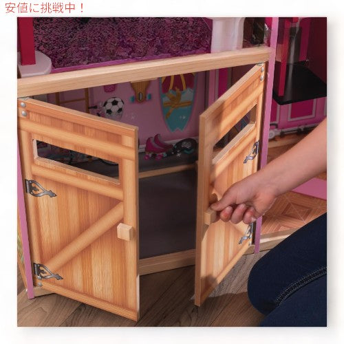 キッドクラフト KidKraft  木製ドールハウス シママンション 12インチ人形用 Wooden Dollhouse Shimmer Mansion for 12" Dolls 2