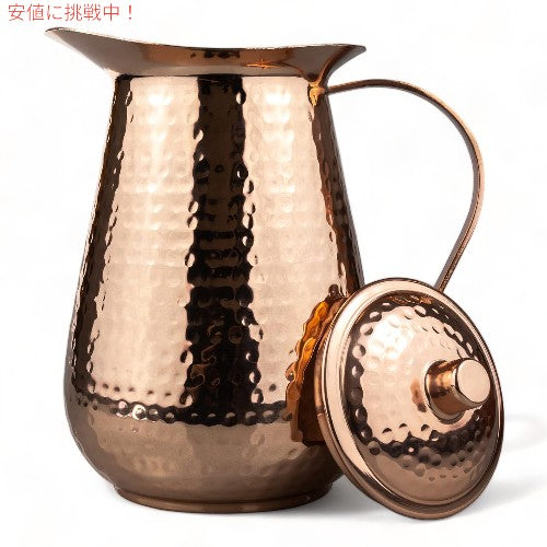 Kosdeg コスデグ キッチン用品 蓋付き 銅製 ピッチャー 銅 8541933077 Copper Pitcher With Lid 1