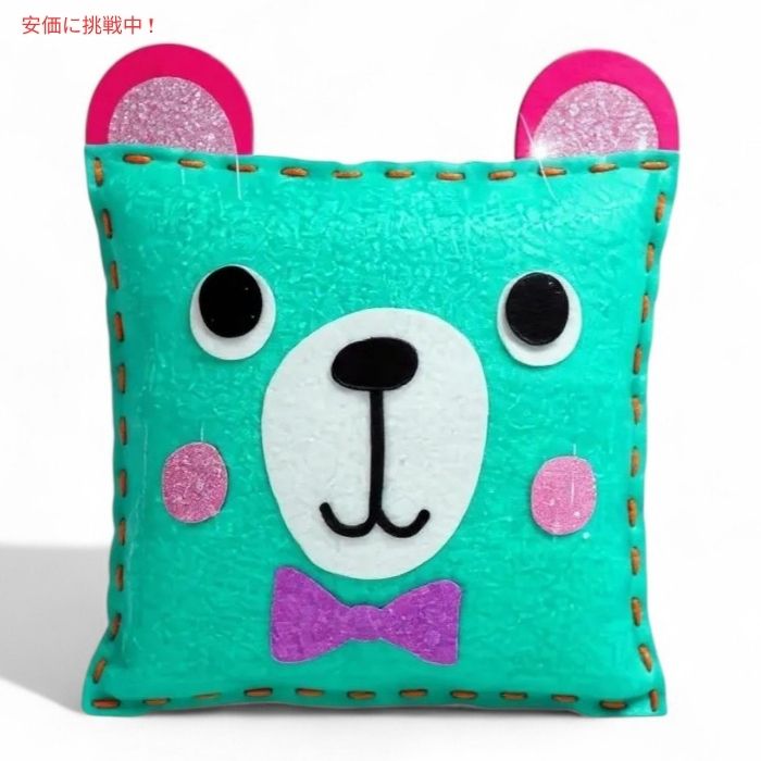 KRAFUN はじめての裁縫キット 子ども向け クラフトセット（7種類の簡単プロジェクト入り） My First Sewing Kit for Beginner Kids 3