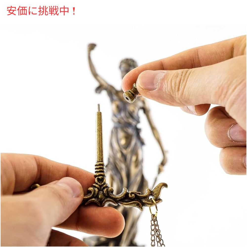 ブロンズ仕上げ 正義の女神 ジャスティスの彫像 Justice Statue Sculpture Bronze Finish Lady ップコレクション Top Collection 7