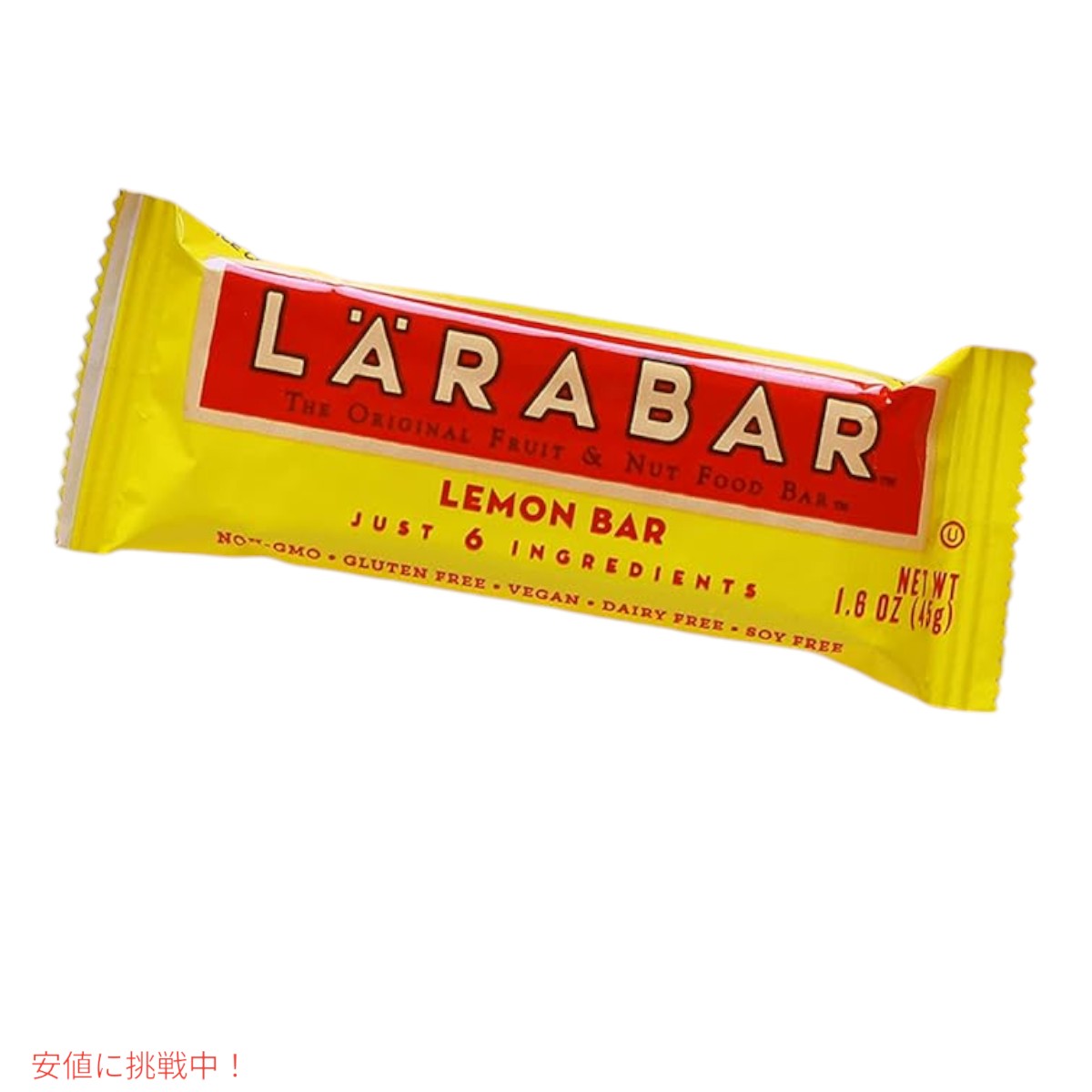 ララバー レモンバー  45 x 18 本入り スナック バー グルテンフリー Larabar 45g x 18 Snack Bars Gluten Free Lemon Bar 2