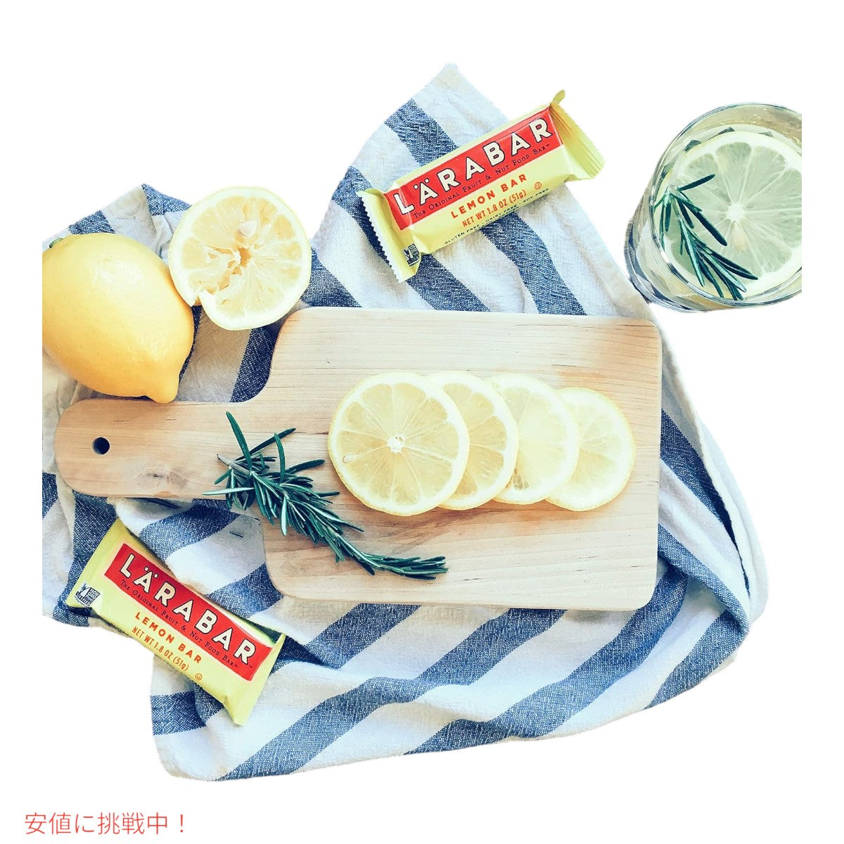 ララバー レモンバー  45 x 18 本入り スナック バー グルテンフリー Larabar 45g x 18 Snack Bars Gluten Free Lemon Bar 4