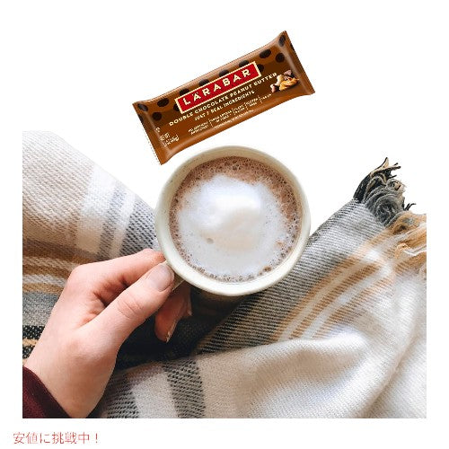 ララバー ダブルチョコレートピーナッツバター  45g x 8 本入り スナックバー グルテンフリー Larabar 8 Snack Bars Gluten Free Double Choco Peanut 5