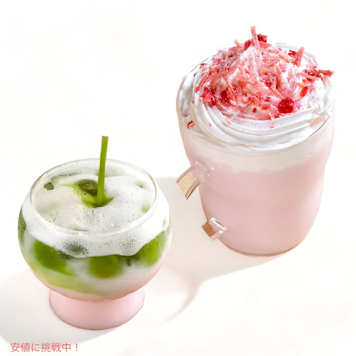 ヤマサン さくらラテ パウダー 3.5oz 桜 ラテ 国産 YAMASAN Sakura Latte Creamy and Aromatic Foam 4