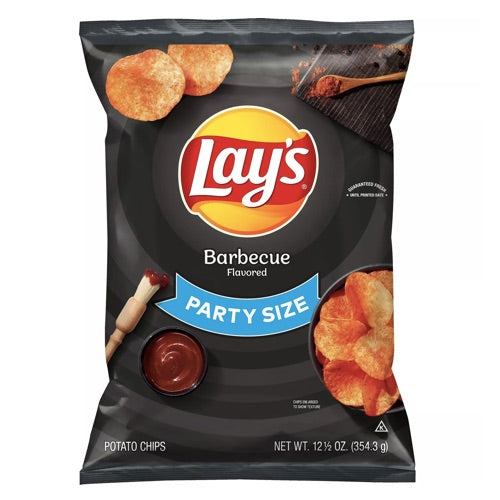 レイズ ポテトチップス Lay's Barbecue [バーベキュー味] Potato Chips 12.50oz パーティーサイズ 354.3g 1